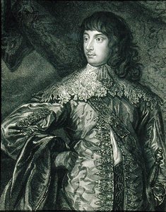 Porträtt av William Russell (1613-1700) 1:e hertig och 5:e earl av Bedford, från "Lodge