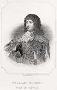 Porträtt av William Russell, hertig av Bedford, 1835 av English School