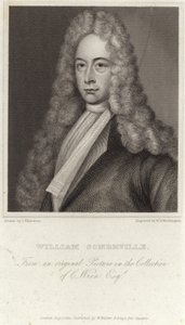 Porträtt av William Somerville av English School