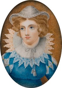 Portrait of a Lady Said to be Mary Queen of Scots, ca 1800-99 (olja på duk) av English School
