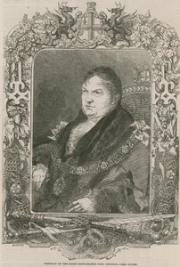 Porträtt av den högra ärade John Johnson, borgmästare av English School
