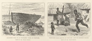 Portugisiska Östafrika (gravyr) av English School