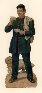 Brevbärare och hund av English School