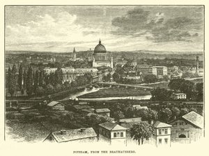 Potsdam, från Brauhausberg av English School