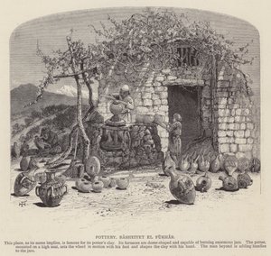 Keramik, Rasheiyet el Fukhar (gravyr) av English School