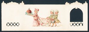 Presenterar The Christmas Pudding, Julkort av English School