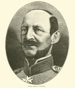 Prins Albert av Preussen, oktober 1870 av English School