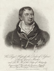 Prins Augustus Frederick, hertig av Sussex av English School