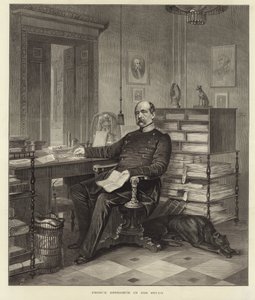 Prins Bismark i sitt arbetsrum