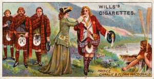 Prins Charlie och Flora Macdonald av English School