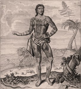Prins Giolo från Filippinerna, 1691 av English School