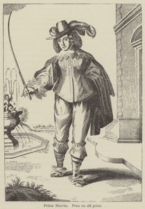 Prins Maurice (gravyr) av English School