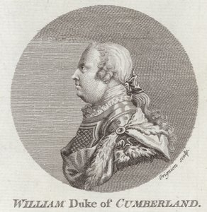Prins William, hertig av Cumberland av English School