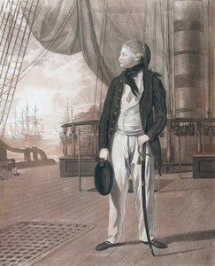 Prins William Henry som midshipman Senare kung William IV av English School