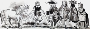 Prins och häst av English School