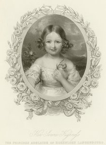 Prinsessan Adelaide av Hohenlohe-Langenburg av English School