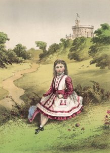 Prinsessan Louisa Victoria av Wales av English School