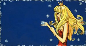 Prinsessan som fångar snöflinga av English School