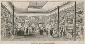 Huvudrummet i Suffolk Street Gallery av English School