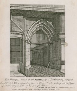 Priory of St Bartholomews, Smithfield av English School