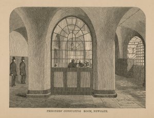 Beratungsraum für Gefangene in Newgate von English School