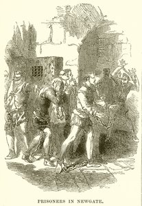 Fångar i Newgate av English School