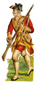 Menig af 35. Fod, tid for kong George IIswed av English School
