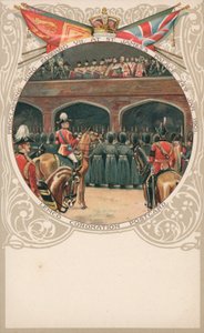 Proklamerar kung Edward VII vid St James
