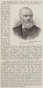 Professor RS Poole (gravyr) av English School