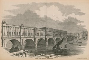 Föreslagna ändringar av Waterloo Bridge av English School