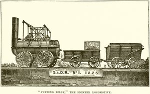 Puffing Billy, Pioneer Locomotive av English School