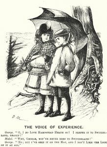 Punch tecknad: The Voice of Experience (gravyr) av English School