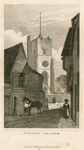Putney Church, London av English School
