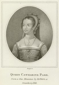 Drottning Catharine Parr (gravyr) av English School