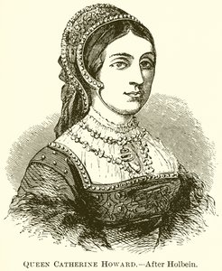 Drottning Catherine Howard av English School