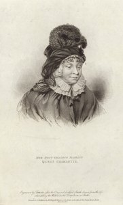 Drottning Charlottes gemål till George III av English School