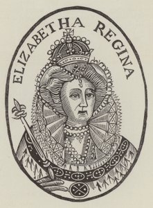 Drottning Elizabeth I (gravyr) av English School