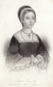 Drottning Elizabeth I av England av English School