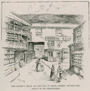 Queens Head, Southwark av English School