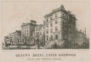 Queens Hotel, Upper Norwood, nära Crystal Palace av English School