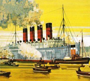 RMS Mauretanien av English School