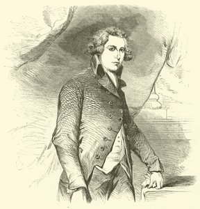 R B Sheridan (gravyr) av English School
