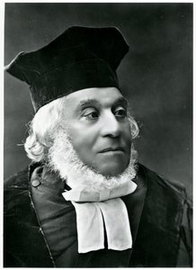Rabbi Nathan Marcus hakohen Adler (1803-90) (s/v foto) av English School