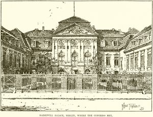 Radziwill Palace, Berlin, där kongressen möttes av English School