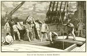Razzia mot Tea-Ships i Boston Harbor
