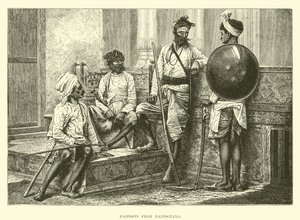 Rajputs av Rajputana av English School