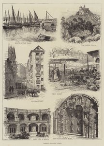 Rambling Sketches, Lissabon (gravyr) av English School