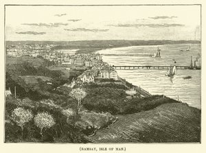 Ramsay, Isle of Man (gravyr) av English School