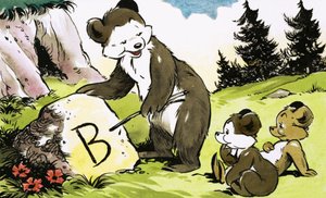 Läslektion för björnar av English School