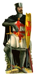 Röda korset Riddare av kung Richard I, 1189-1199 av English School